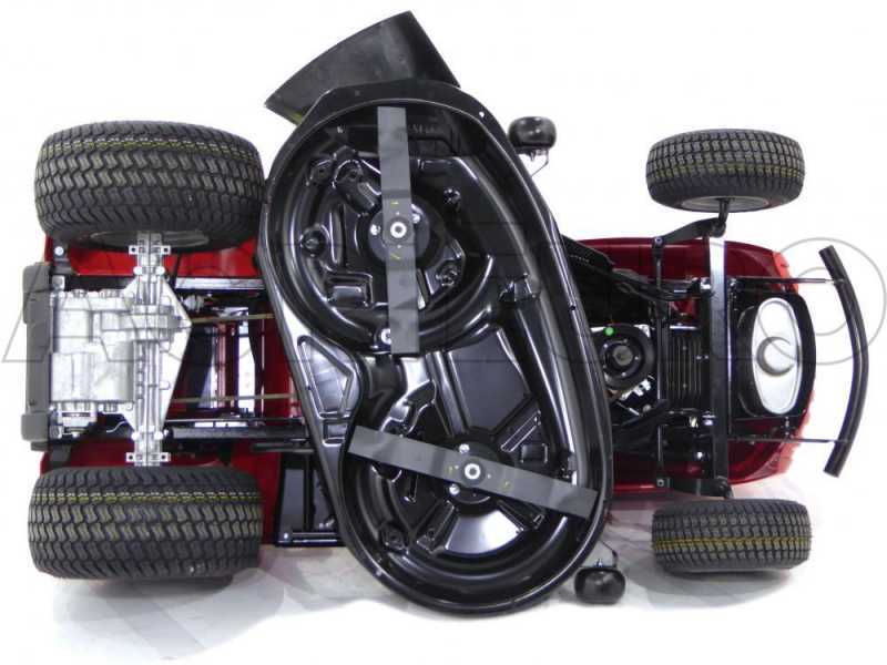 Castelgarden CG 98 SD - Trattorino tagliaerba 11,5 HP - rasaerba - tosaerba scarico laterale