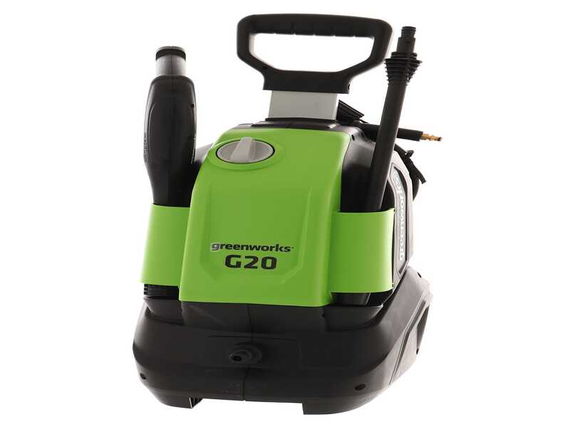 Greenworks G30 - Idropulitrice ad acqua fredda portatile - 120 bar - 400 l/h