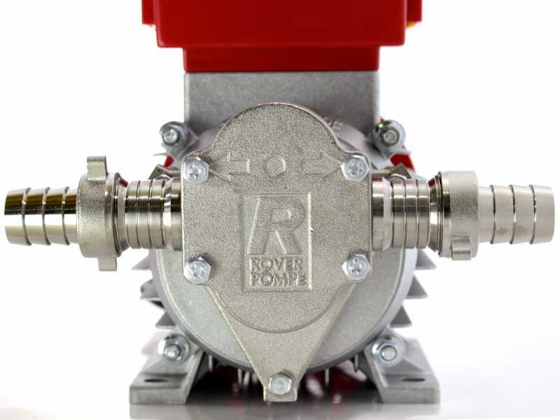 Rover Novax G 20 - Pompa elettrica da travaso ad ingranaggi - 0.6 HP - In lega antiossidante