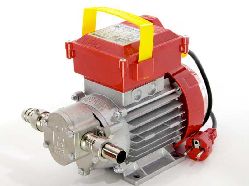 Rover Novax G 20 - Pompa elettrica da travaso ad ingranaggi - 0.6 HP - In lega antiossidante