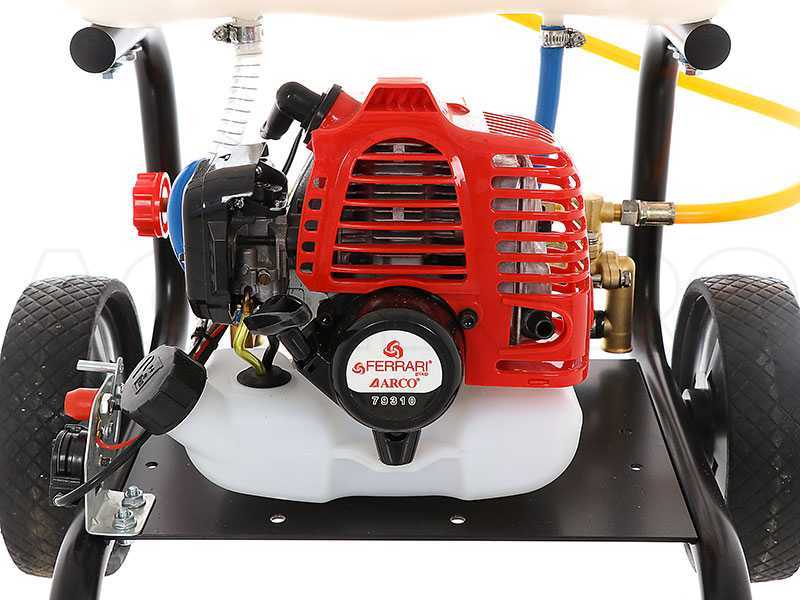 Arco Froggy Super S 25A - Pompa irroratrice a scoppio - A trolley - Motore 2 tempi