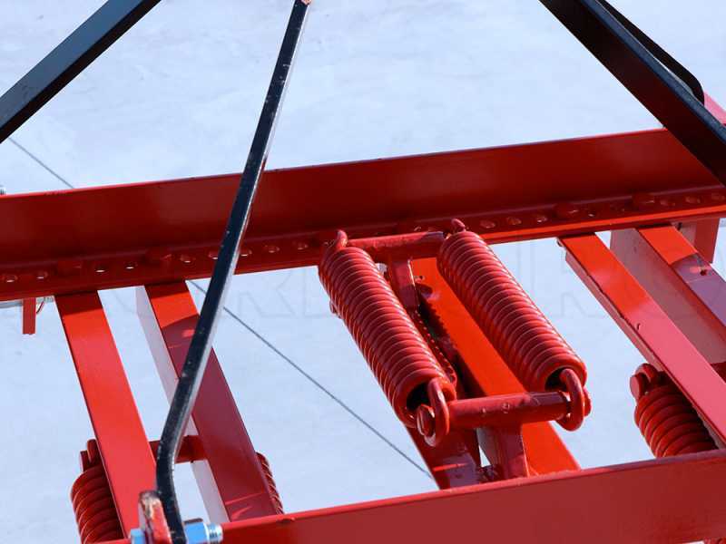 Tiller a molle 5 ancore serie media AgriEuro CM5 &ndash; Erpice coltivatore Estirpatore 5 Vomeri