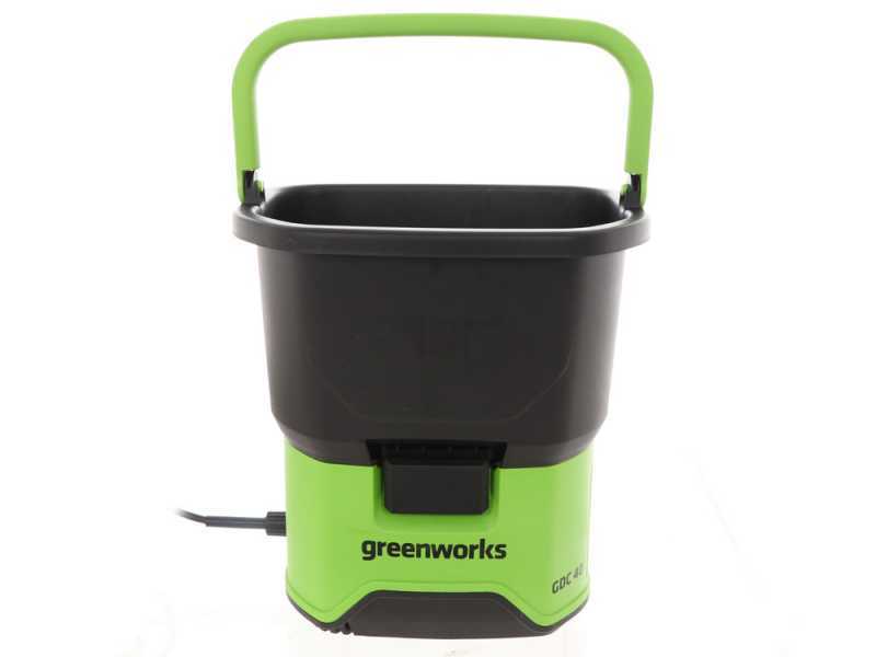 Greenworks GDC40 - Idropulitrice a batteria portatile - 70 bar - 300 l/h - 40V - 4ah