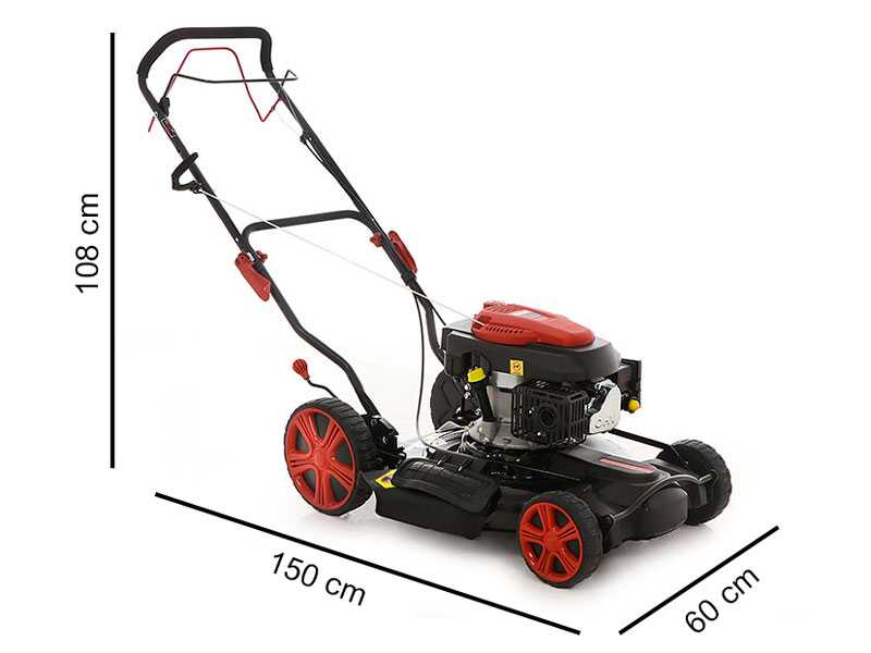 GeoTech M510 MSWG-T475 T6 - Tagliaerba a scoppio trazionato - Mulching