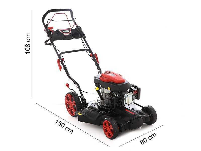 GeoTech M510 MSWG-T680 TX - Tagliaerba a scoppio semovente - Mulching