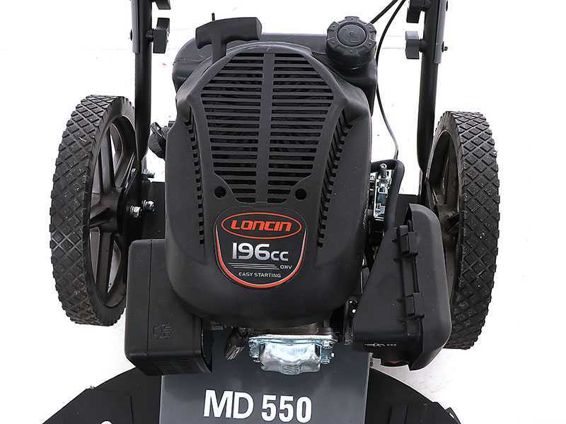 Benassi MD 550 - Motospazzola-Decespugliatore a ruote a benzina