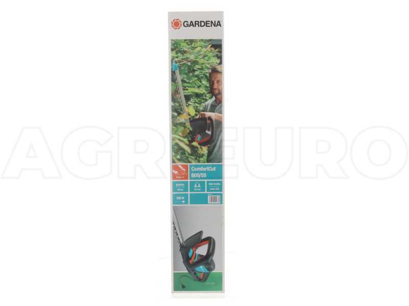 Tagliasiepi elettrico Gardena ComfortCut - tosasiepi da 600 W con barra da 55 cm