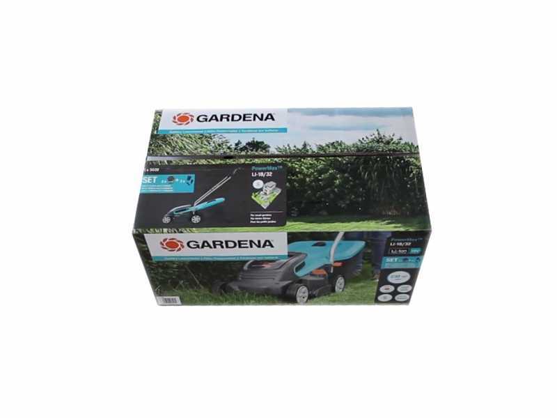 Gardena PowerMax Li-40 - Tagliaerba a batteria - 40V/2.6Ah - Taglio 32 cm
