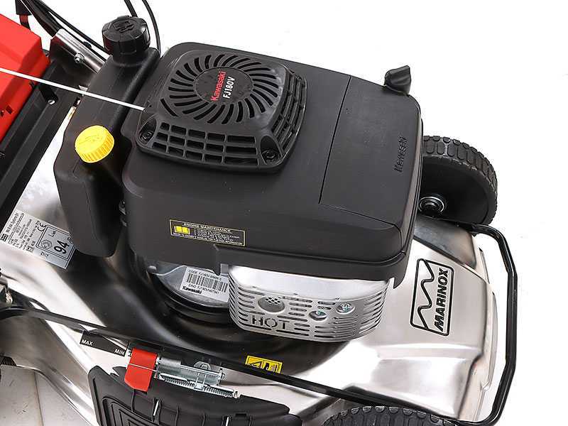 Marina Systems MX 55SK 3V 4-in-1 - Tagliaerba a scoppio trazionato - Motore Kawasaki FJ180V