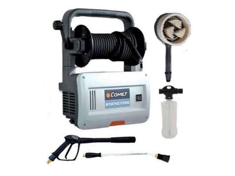 Comet Static 1700 Extra - Idropulitrice a freddo doppio uso - 150 bar - 510 lt/h