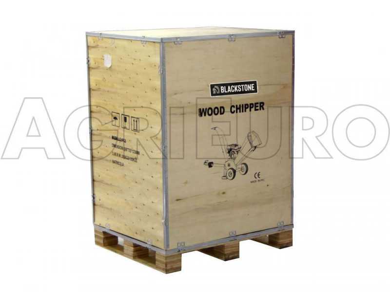 BlackStone BC 1500 BSE - Biotrituratore a scoppio professionale - Motore B&amp;S XR2100 da 13.5 HP