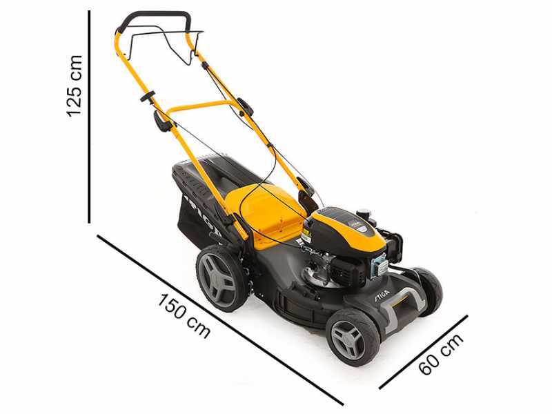 Stiga Combi 48 SQ - Tagliaerba a scoppio trazionato - Motore ST 140