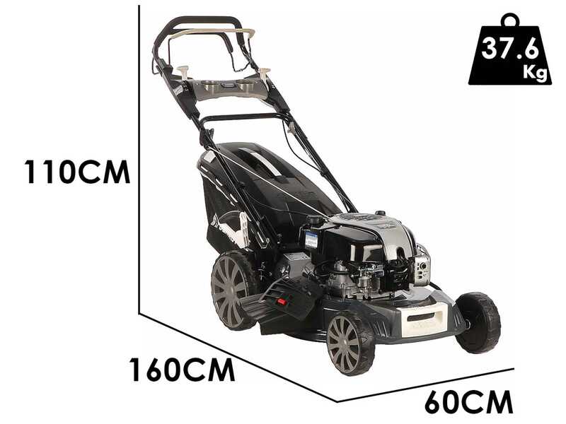 Blackstone SP530 B&amp;S Deluxe - Tagliaerba a scoppio trazionato - Motore Briggs&amp;Stratton 750PXI