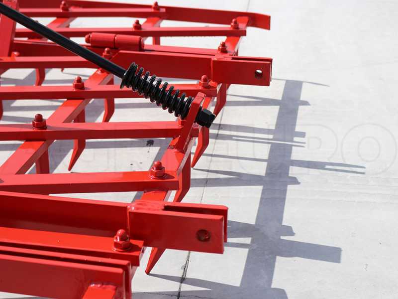 Erpice a denti fissi EPL40 - Serie leggera - Portato/Trainato - 40 denti richiudibile - 200cm