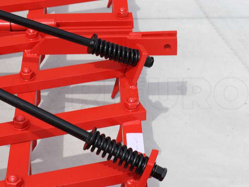 Erpice a denti fissi EPPR60 - Serie pesante rinforzato - Portato/Trainato - 60 Denti - 300cm