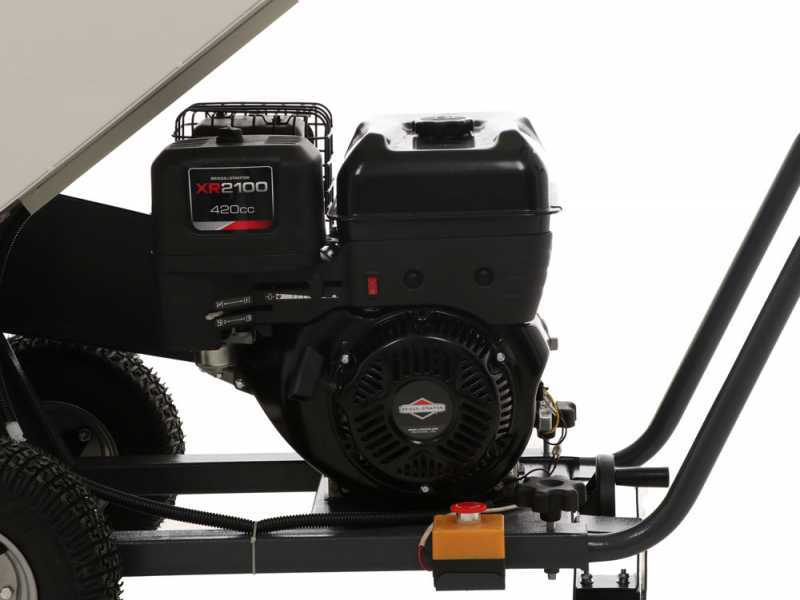 BlackStone GBD-1500 BS - Biotrituratore a scoppio professionale - Motore B&amp;S XR2100 da 15.5 HP