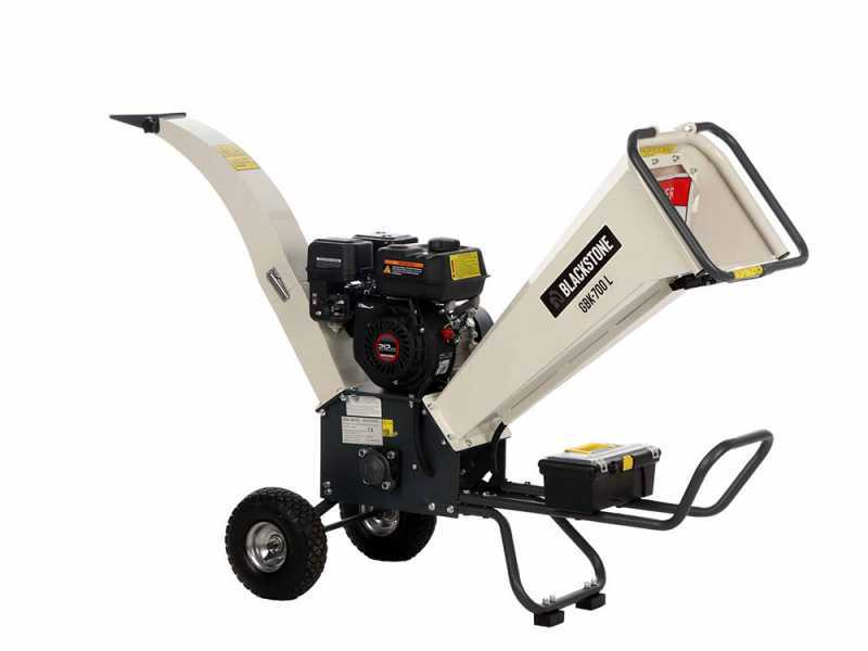 BlackStone GBK-700 L - Biotrituratore a scoppio professionale - Motore Loncin da 7.0 HP