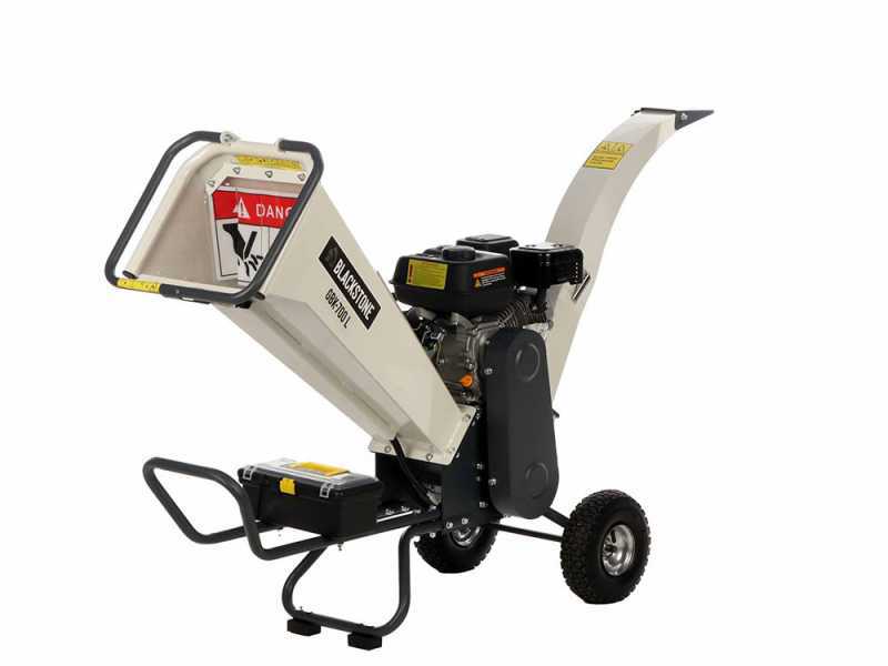 BlackStone GBK-700 L - Biotrituratore a scoppio professionale - Motore Loncin da 7.0 HP