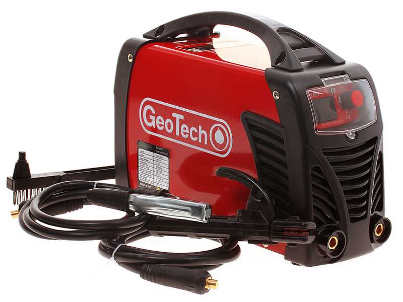 GeoTech WM-180 F - Saldatrice inverter a elettrodo a corrente continua - 180 A - con Kit MMA