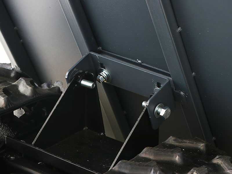 Blackstone TB 3250 F - Motocarriola cingolata sponde apribili - Portata 320Kg