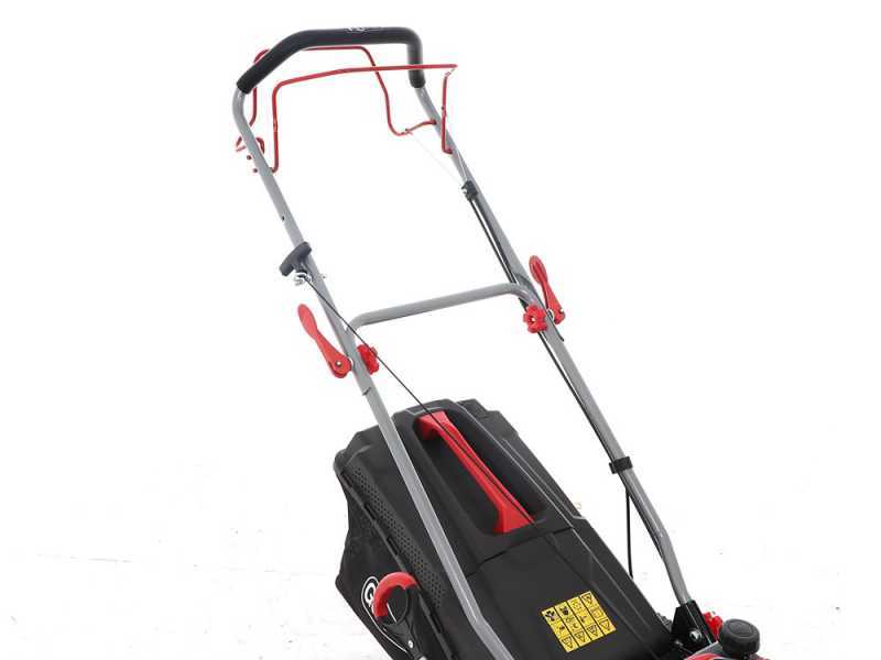 GeoTech-Pro S46-140BG - Tosaerba a scoppio semovente - 2in1: raccolta + scarico posteriore