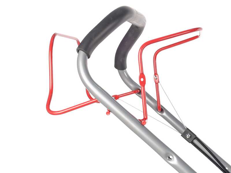 GeoTech-Pro S46-140BG - Tosaerba a scoppio semovente - 2in1: raccolta + scarico posteriore