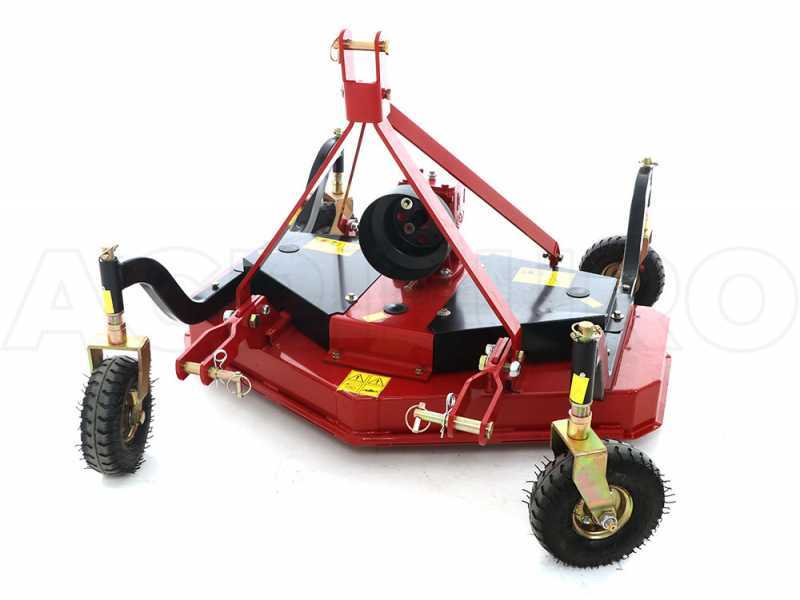 GeoTech-Pro TLP 120 - Tagliaerba per trattore - 3 rotori a 1 lama