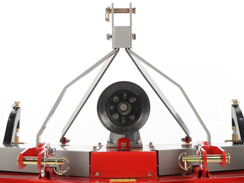 GeoTech-Pro TLP 180 - Tagliaerba per trattore - 3 rotori a 1 lama