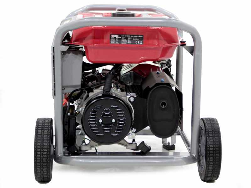 GeoTech-Pro GGP 8000 ESA - Generatore di corrente carrellato avv.elettrico con AVR 6.5 KW - Continua 6 Kw Monofase