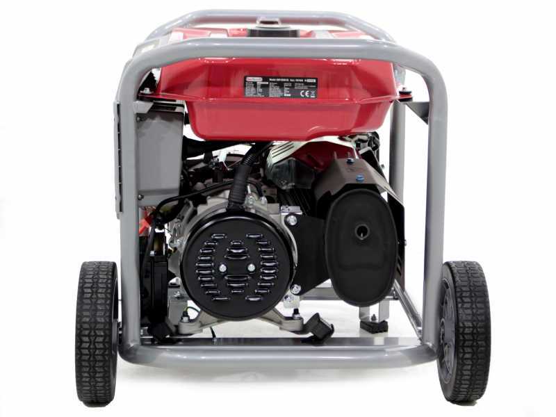 GeoTech-Pro GGP 8000 ESA - Generatore di corrente carrellato avv.elettrico con AVR 6.5 KW - Continua 6 Kw Monofase + ATS