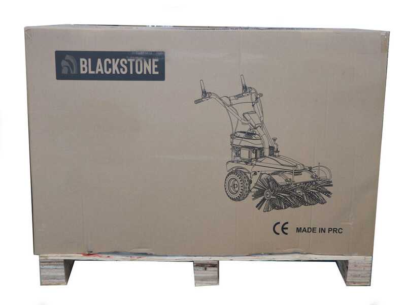 Blackstone GS100V-K - Motospazzatrice a scoppio - Box di raccolta