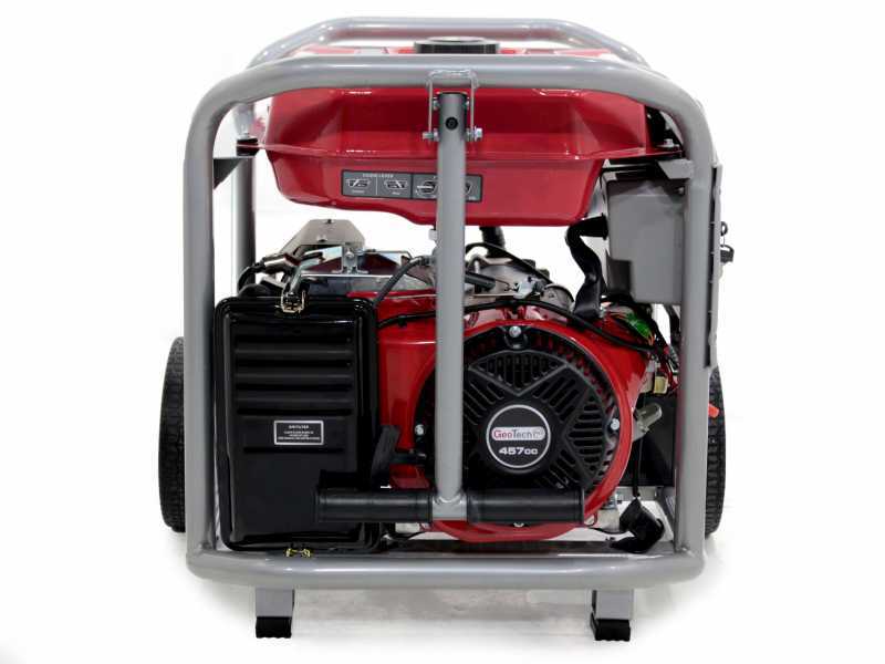 GeoTech-Pro GGP 9500 ESA - Generatore di corrente carrellato con AVR avv. elettrico 7.9 kW - Continua 7.5 kW Monofase + ATS