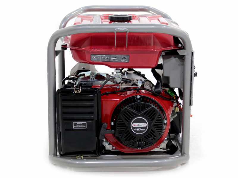 GeoTech-Pro GGP 9500-3 ESA - Generatore di corrente carrellato con AVR avv. elettrico 7.8 kW - Continua 7.5 kW + ATS