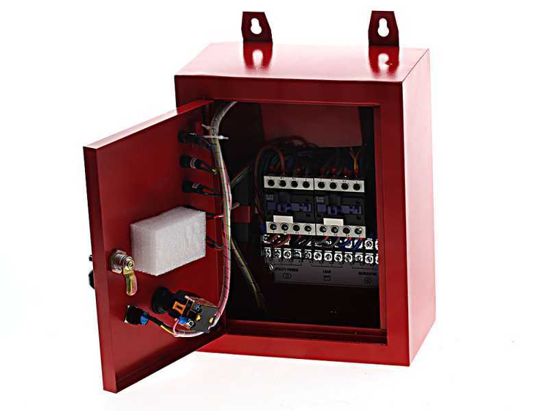GeoTech-Pro GGP 9500-3 ESA - Generatore di corrente carrellato con AVR avv. elettrico 7.8 kW - Continua 7.5 kW + ATS