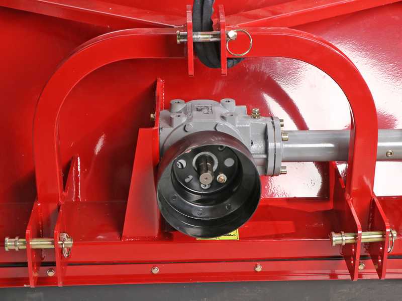 GeoTech-Pro CFL120 - Trinciaerba per trattore - Cesto di raccolta - Raccoglitore - Serie media