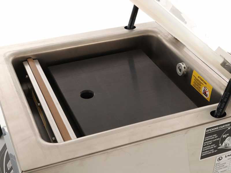 Macchina sottovuoto a campana Euro 3200 Top Inox - Barra saldante da 30cm
