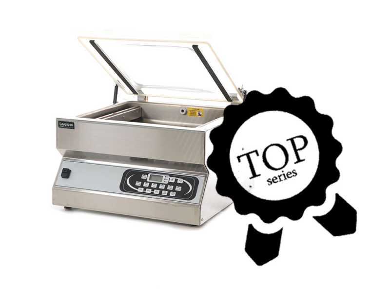 Macchina sottovuoto a campana Euro 3200 Top Inox - Barra saldante da 30cm