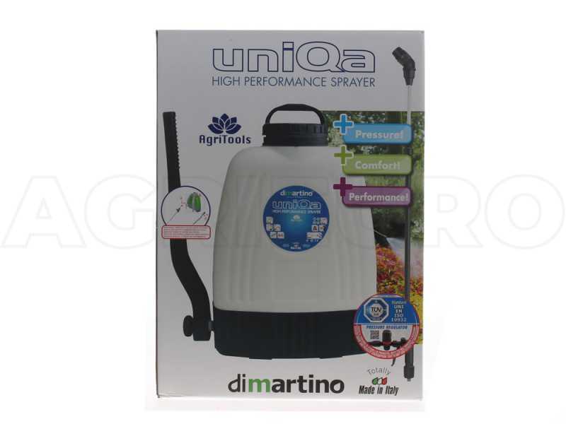Di Martino UniQa - Pompa irroratrice manuale - A zaino - Regolatore di pressione