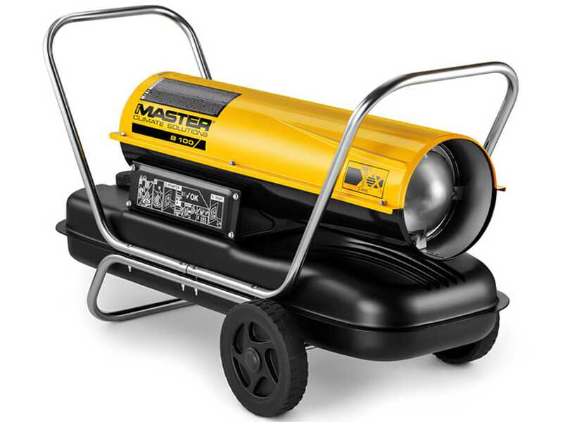 Master B 100 CED - Generatore di aria calda a gasolio diretto - 29 kw
