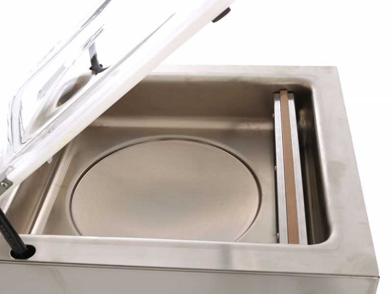 Macchina sottovuoto a campana Euro 4200 Top Inox - Barra saldante da 40cm