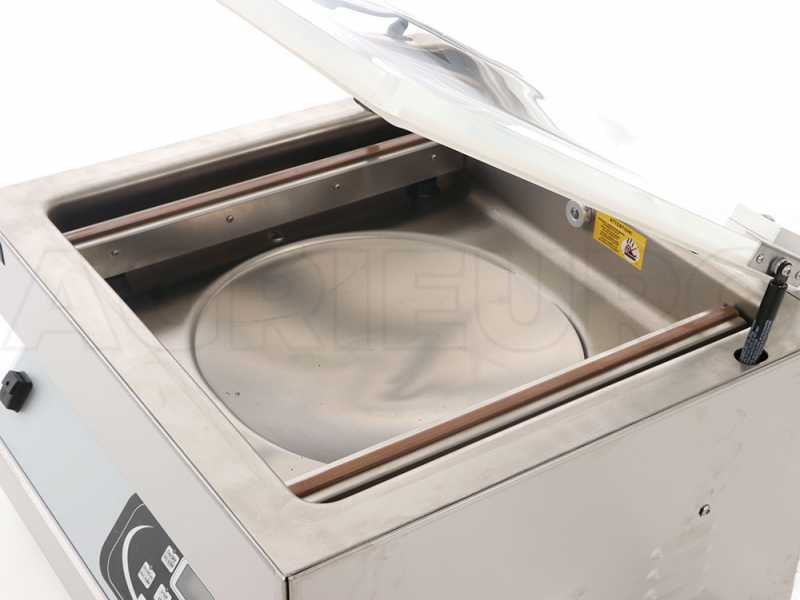 Macchina sottovuoto a campana Euro 4700 Top Inox - Barra saldante da 45cm