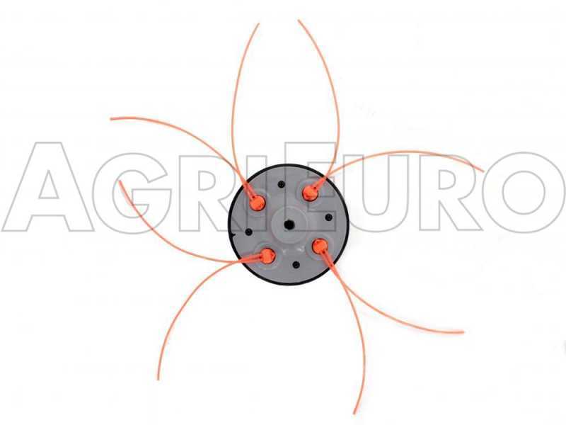 GeoTech HPBC 550 - Decespugliatore a ruote a miscela a spinta