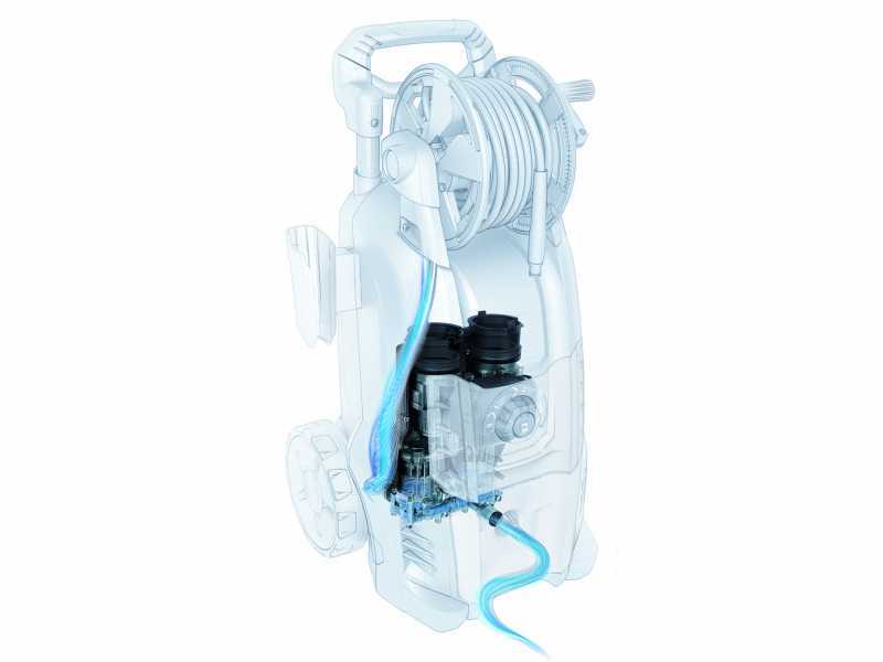 Annovi &amp; Reverberi Blue Clean 4.0 Twin Flow - Idropulitrice semi-pro - 150 bar max - portata 810 lt/h