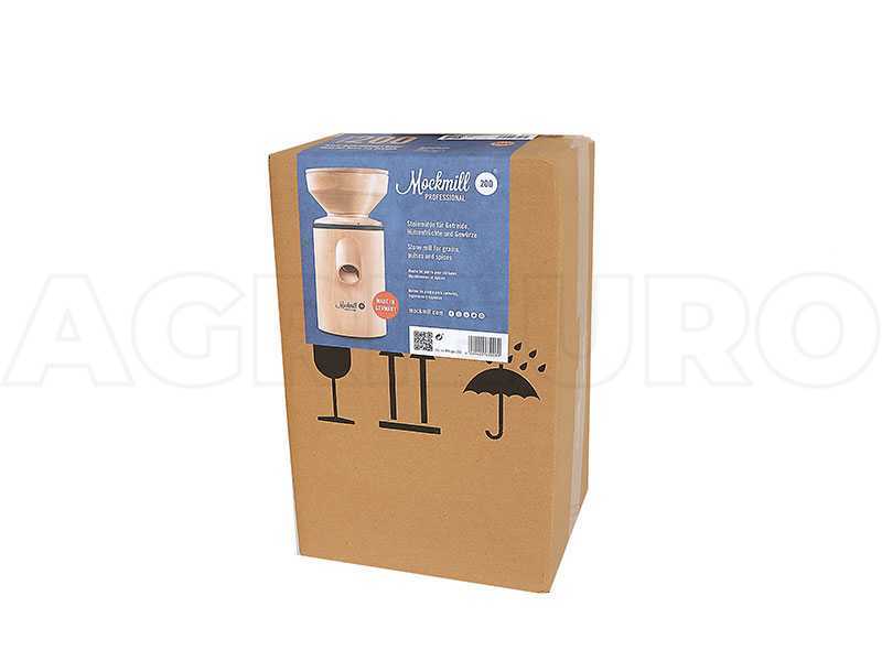 Mockmill Professional 200 - Mulino per farina in legno e in HI-MAC - 600W