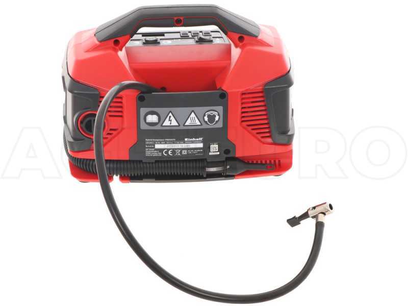 Einhell Pressito TE-AC 18/11 - Compressore a batteria compatto portatile - SENZA BATTERIE E CARICABATTERIE