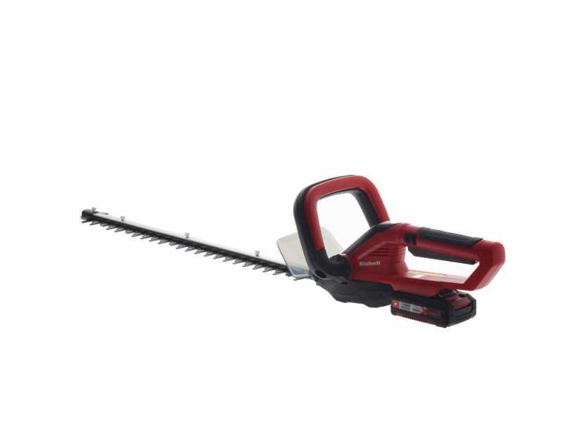Einhell GE-CH 1855 Li - Tagliasiepi elettrico a batteria 18V/2.5Ah - Lama da 55 cm