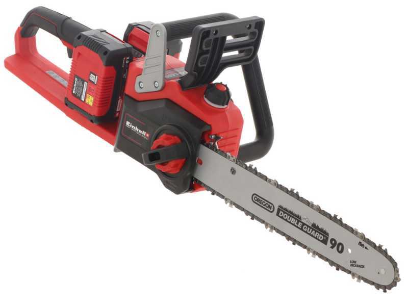 Einhell GE-LC 36/35 Li - Elettrosega a batteria 2 x 18V 4Ah - Lama da 35cm