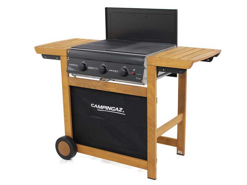 Campingaz 3 Series Adelaide 3 Woody Dualgas - Barbecue a gas o metano