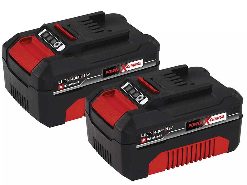 Einhell GE-CL 36 Li E - Soffiatore - Aspiratore per foglie - 2x 18V 4Ah
