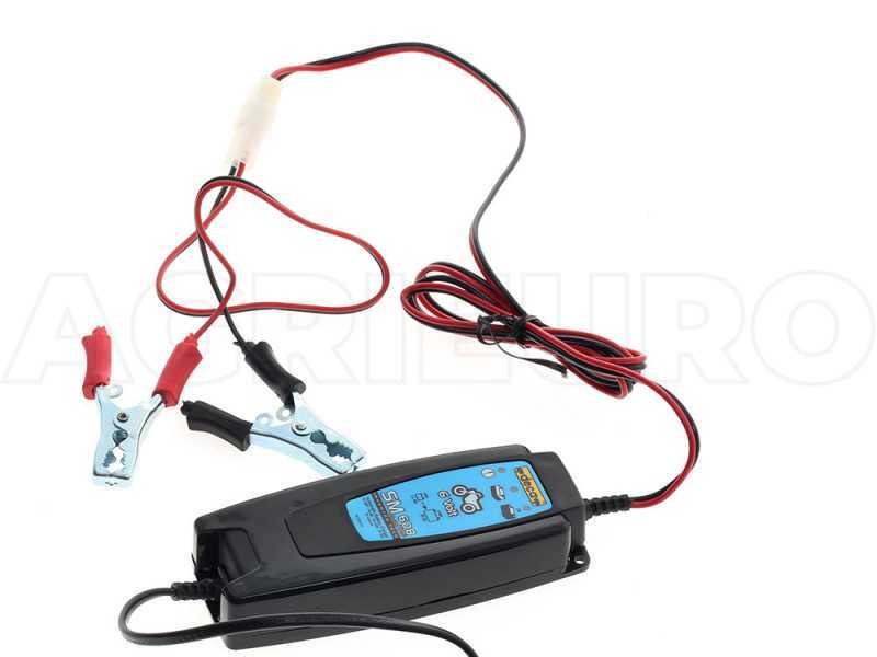 Deca SM 608 - Caricabatterie automatico auto - 6V - batterie auto e moto fino a 35 Ah
